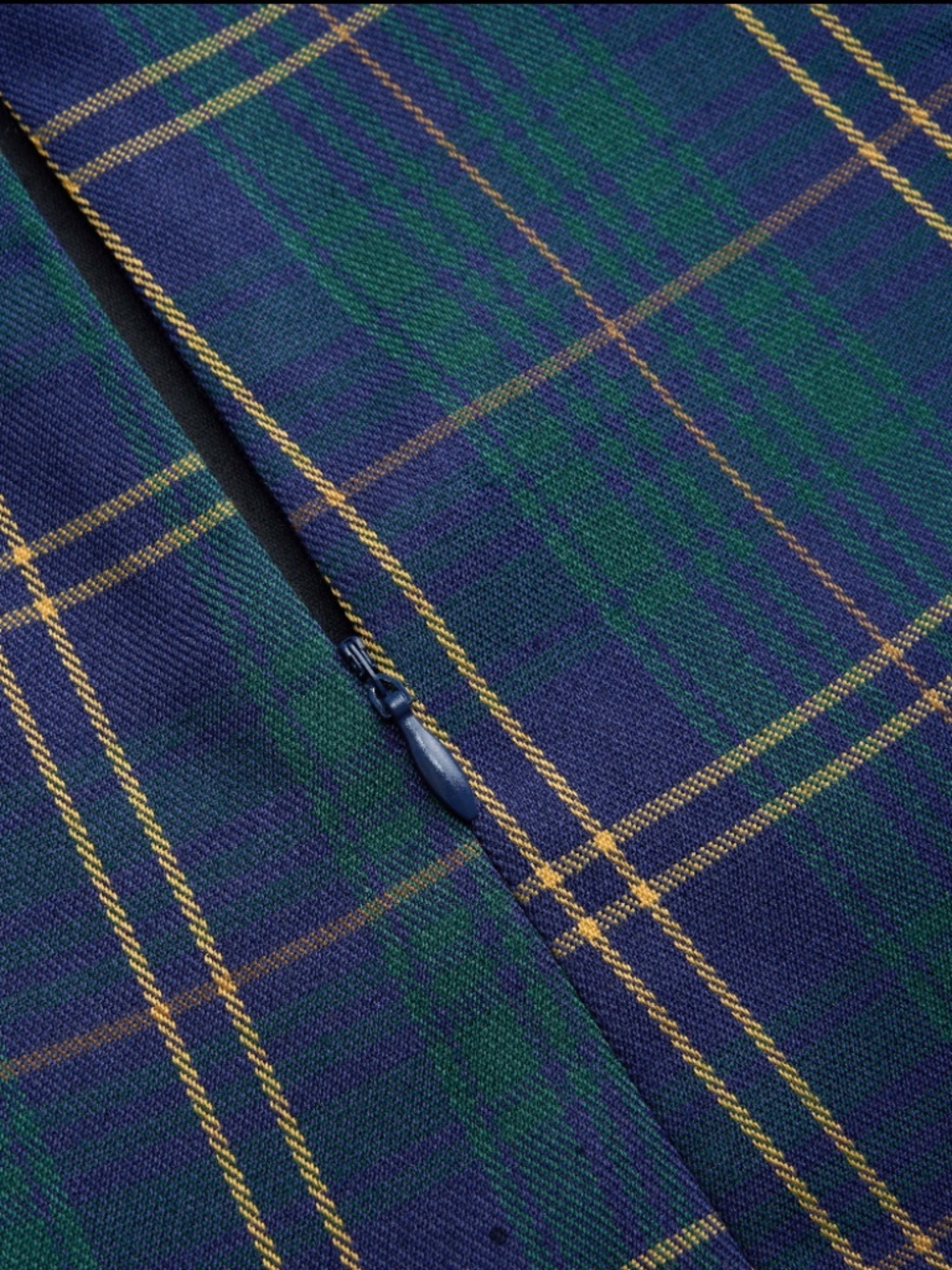 Cider plaid mini dress NWT - Picture 4 of 10
